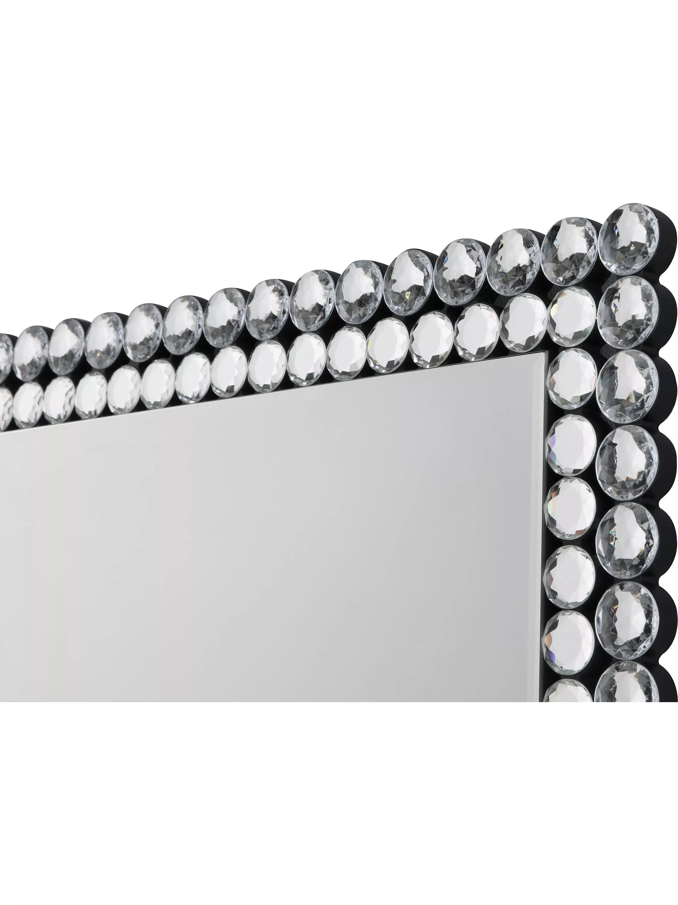 Gallery Direct crystal frame wall mirror 90x60cm - British product