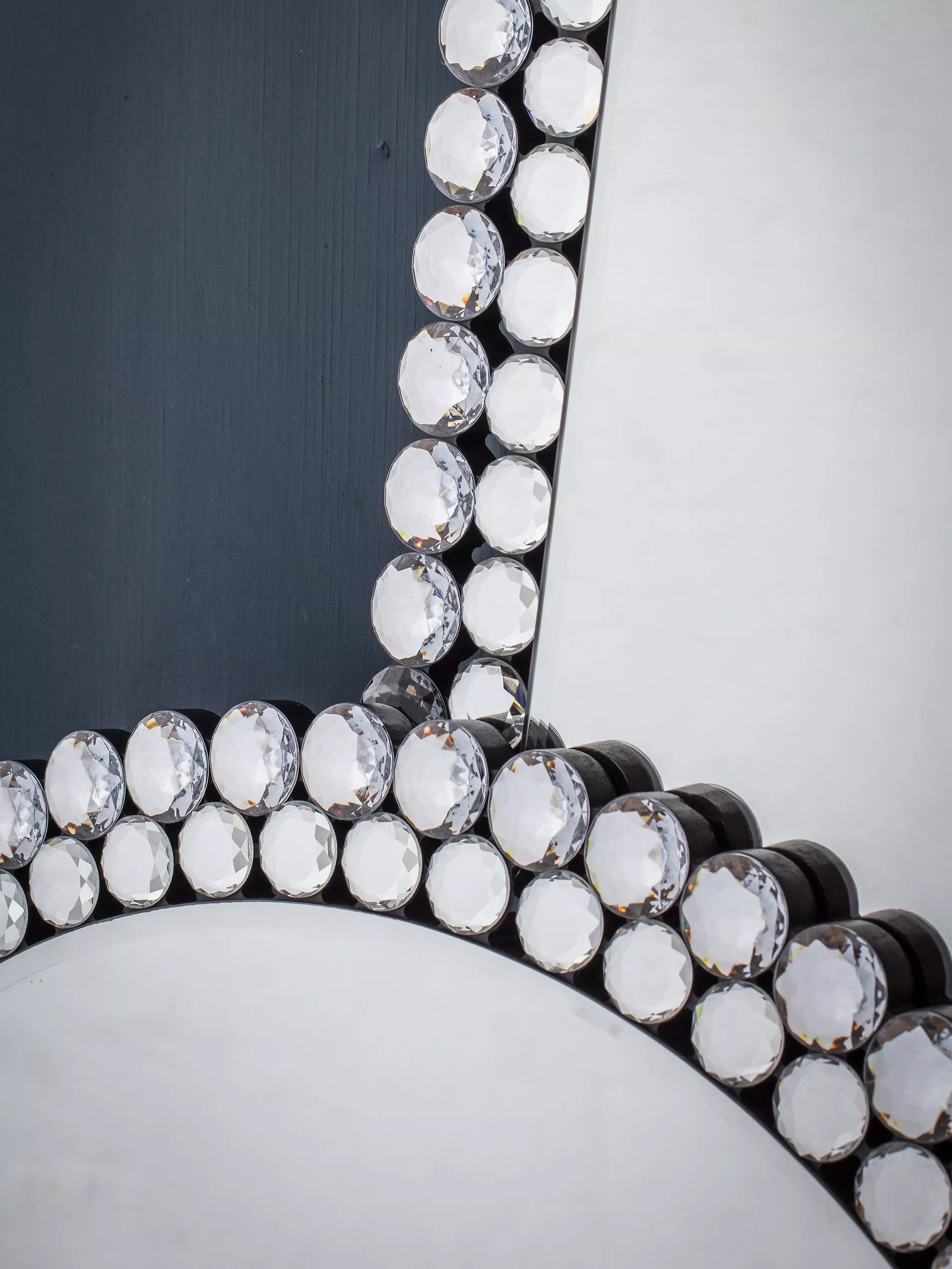 Gallery Direct crystal frame wall mirror 90x60cm - British product