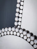 Gallery Direct crystal frame wall mirror 90x60cm - British product