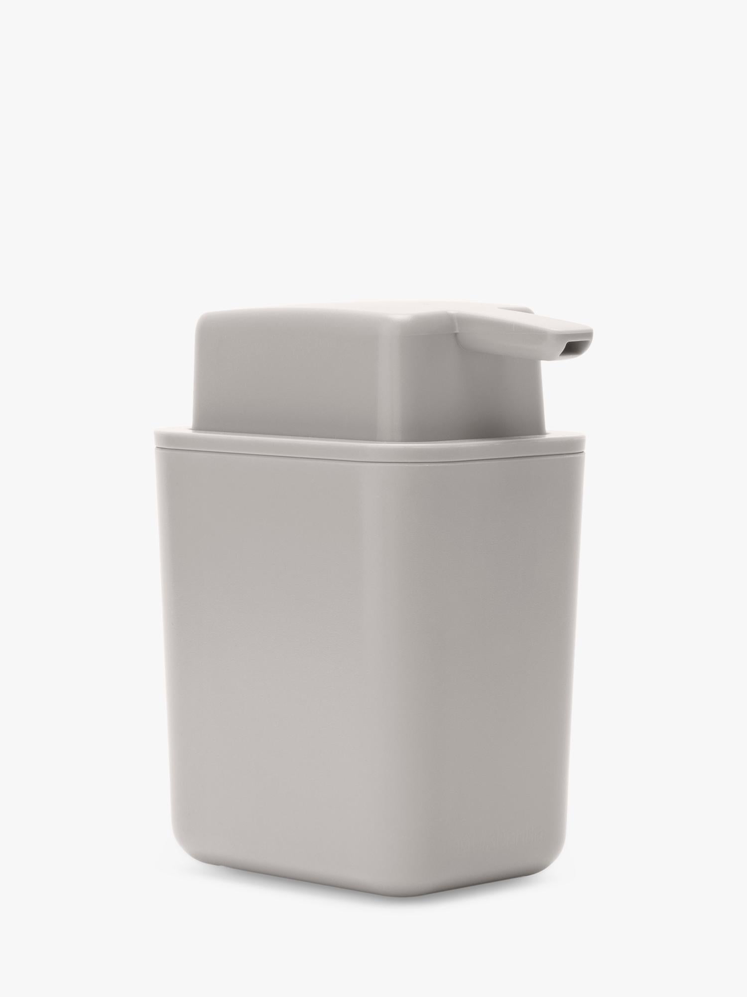 Brabantia Soap Pump mid grey 11.5cm - British product