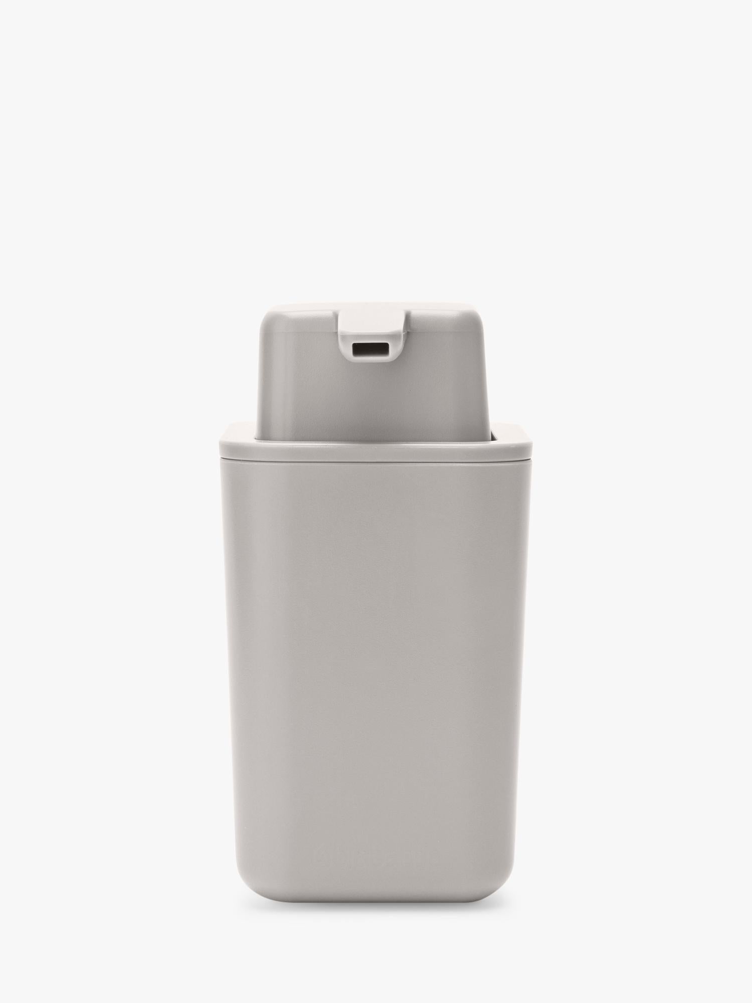 Brabantia Soap Pump mid grey 11.5cm - British product
