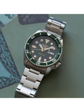 Seiko 5 Sports automatic watch 42.5mm green dial, imported from the UK