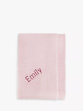 Babyblooms personalised knitted baby blanket 70x100cm, UK version