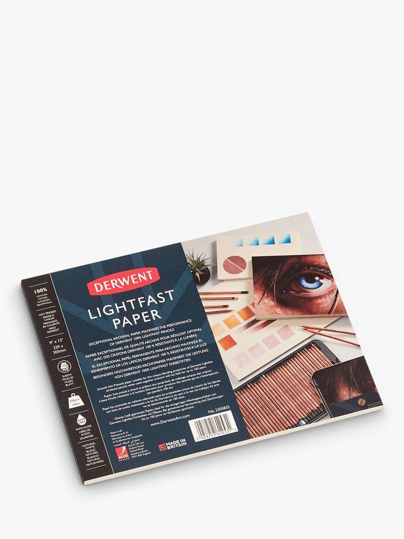 Smooth Hot Pressed Drawing Paper for Oil-Based Pencils with Anti-Fade Properties