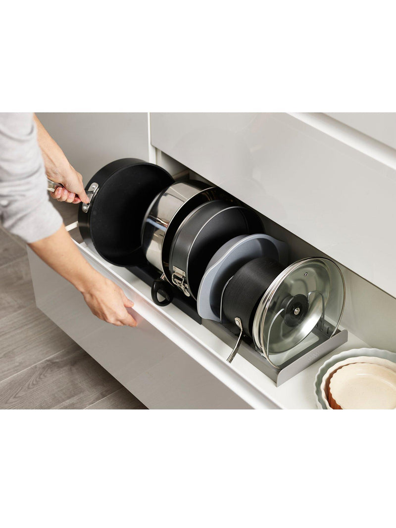 Joseph Joseph expanding cookware pan and lid organiser, UK version