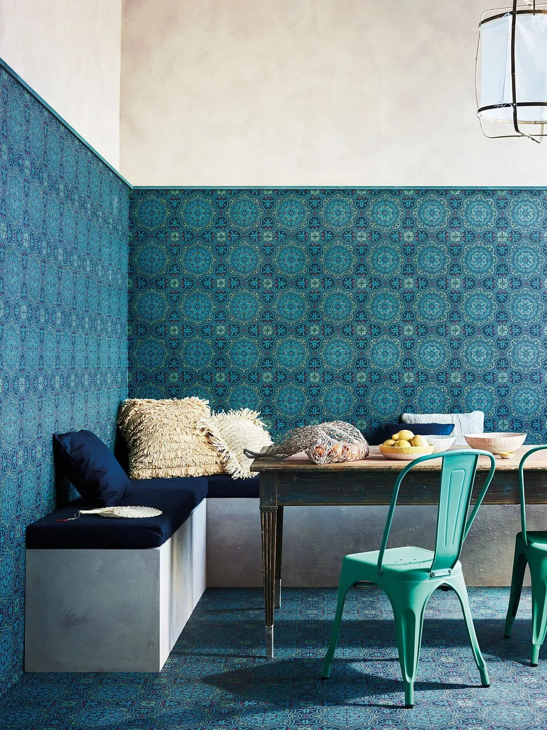 Cole & Son Piccadilly wallpaper L10m x W53cm classic tile print (British brand)