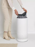 Brabantia laundry bin 35L steel design, UK version