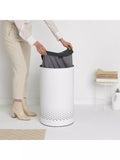 Brabantia laundry bin 60L with lid and bag, imported from the UK