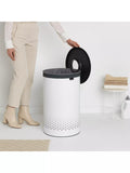 Brabantia laundry bin 60L with lid and bag, imported from the UK