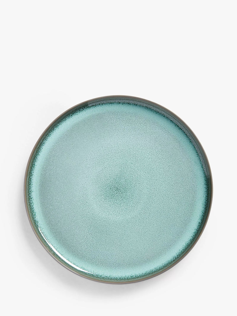 John Lewis reactive glaze stoneware side plate 20.6cm, UK version