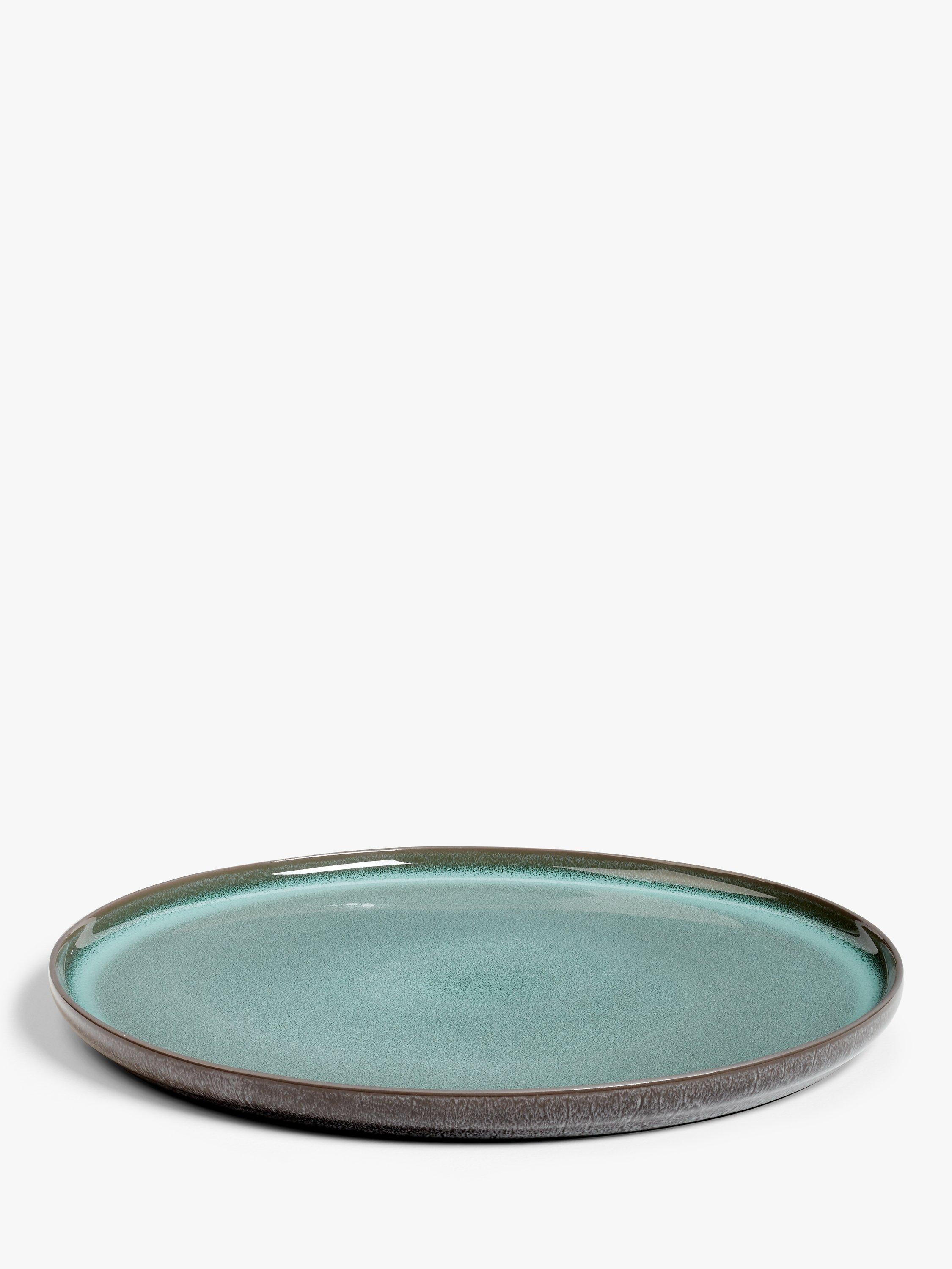 John Lewis reactive glaze stoneware dinner plate 26.2cm (British brand)