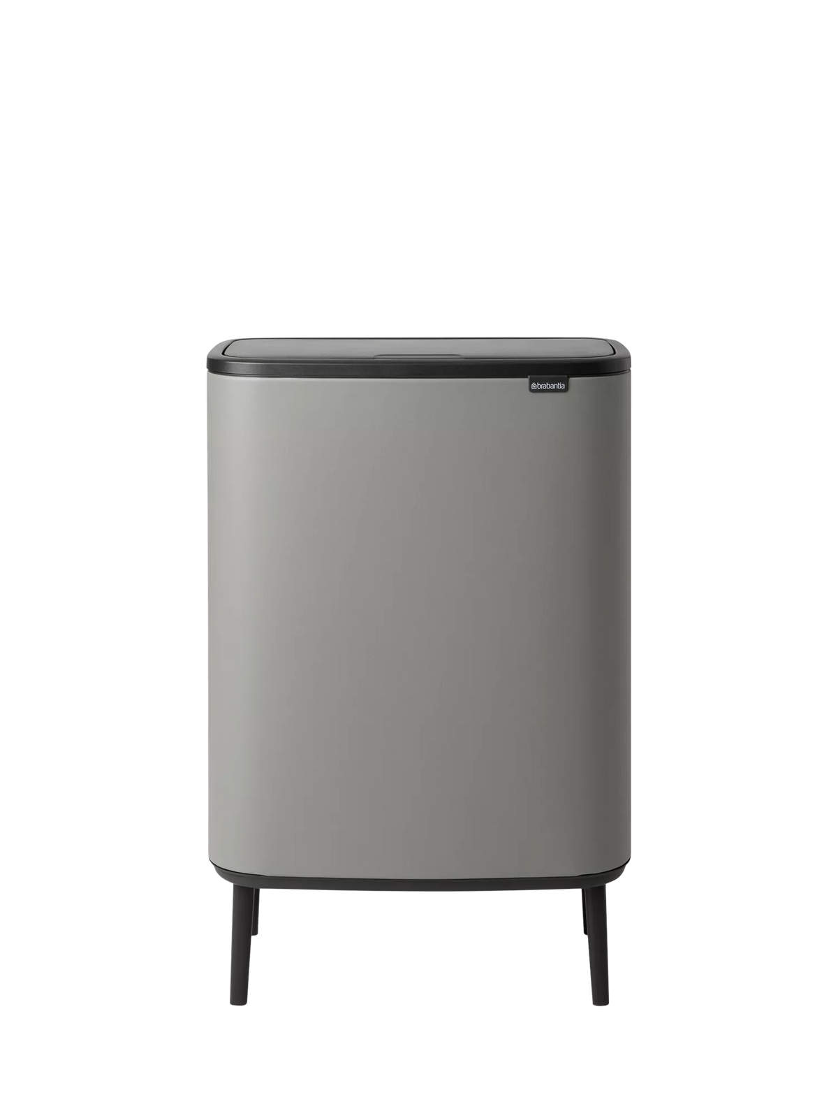 Brabantia Bo Hi Recycling Touch Bin Mineral Concrete Grey 2x30L - British product