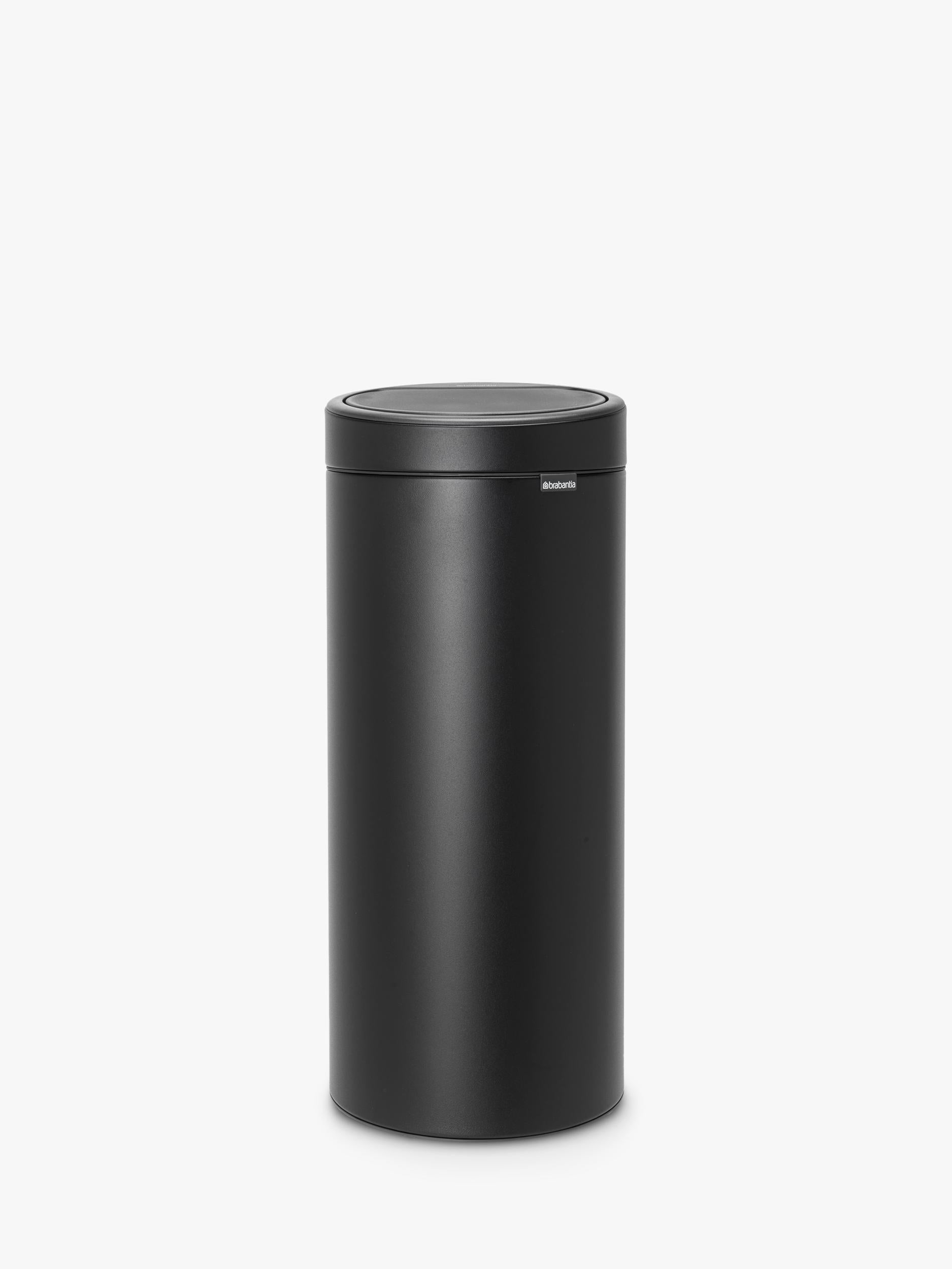 Brabantia Touch Bin Mineral Moonlight Black 30L - British product
