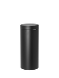 Brabantia New Touch Bin, Mineral Moonlight Black, 30L