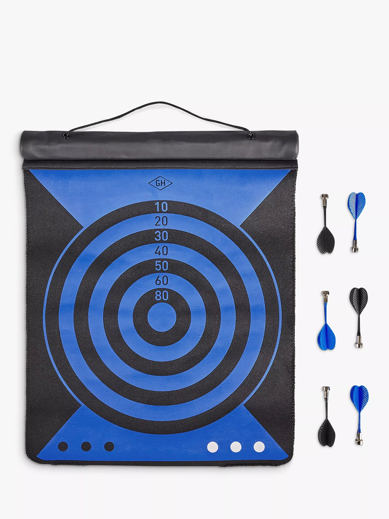 Gentlemen's Hardware Roll-Up Magnetic Dartboard, UK version