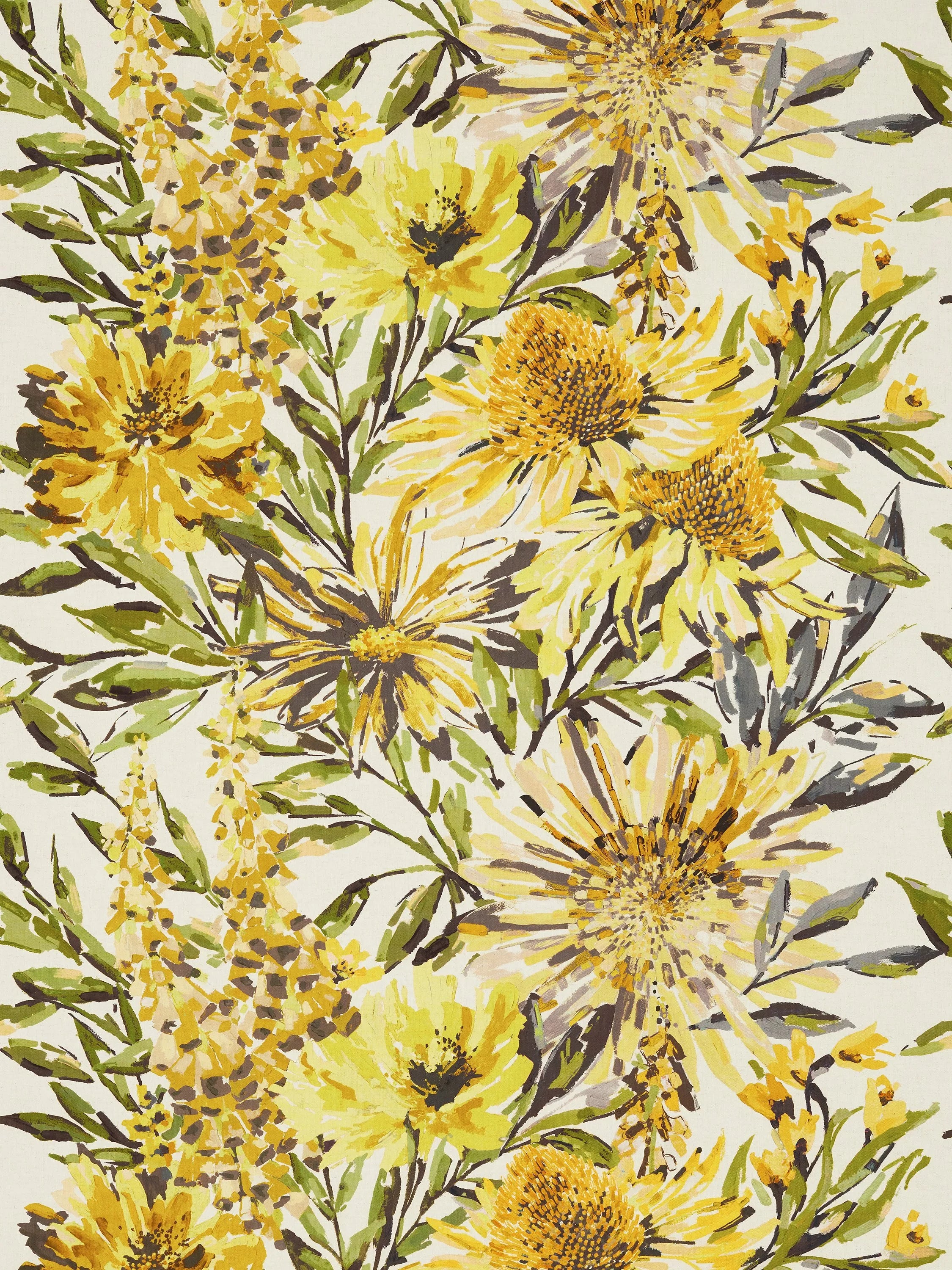 Harlequin Floreale furnishing fabric floral design - British product