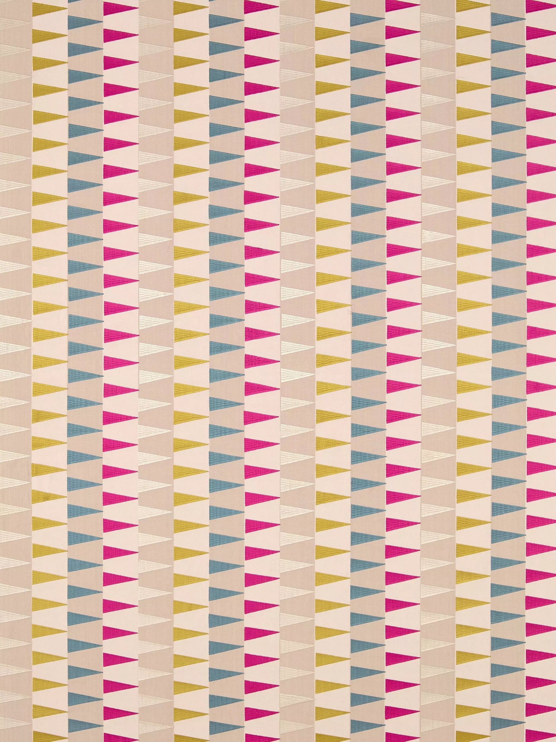 Harlequin Azul furnishing fabric geometric pattern - British product