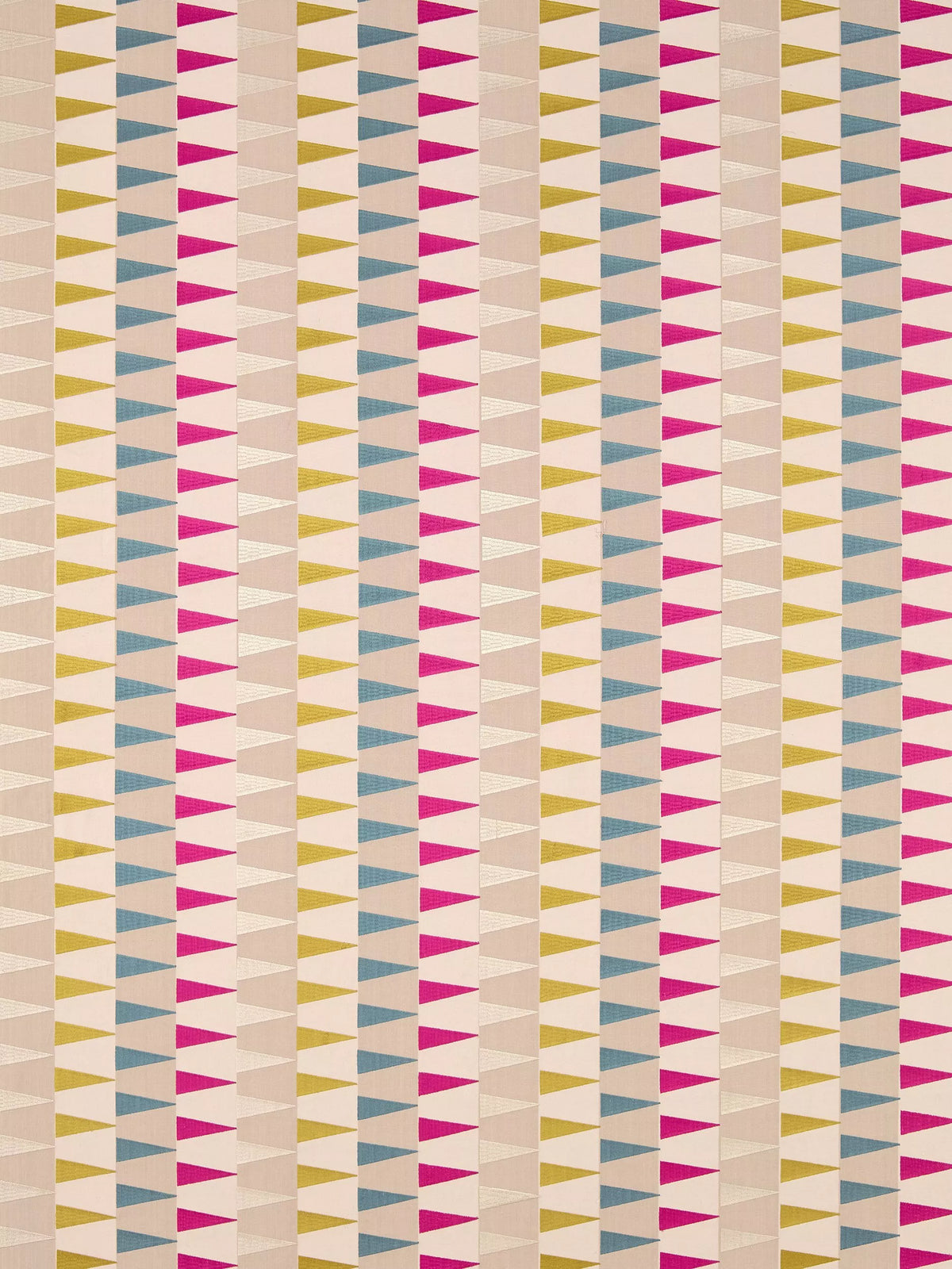 Harlequin Azul furnishing fabric geometric pattern - British product