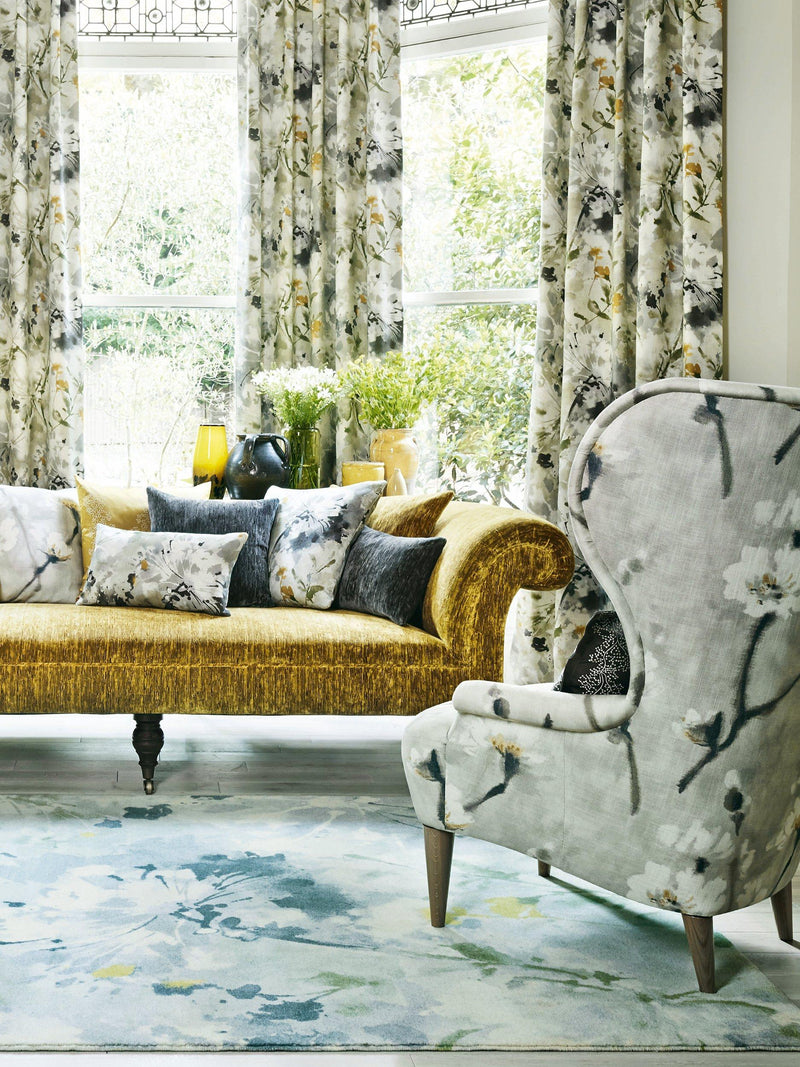 Sanderson Simi floral furnishing fabric 138cm wide, imported from the UK
