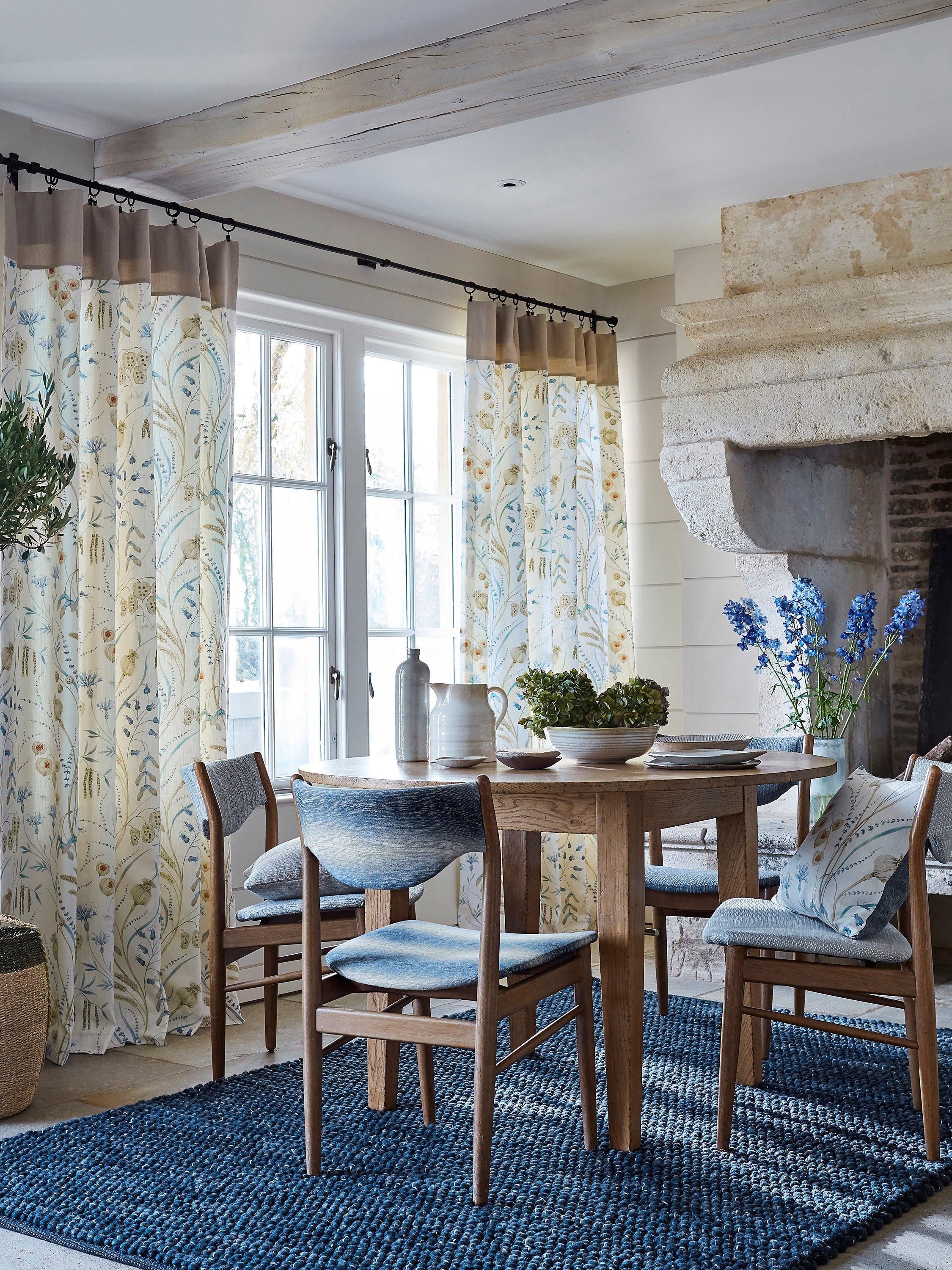 Sanderson Summer Harvest floral furnishing fabric, UK version