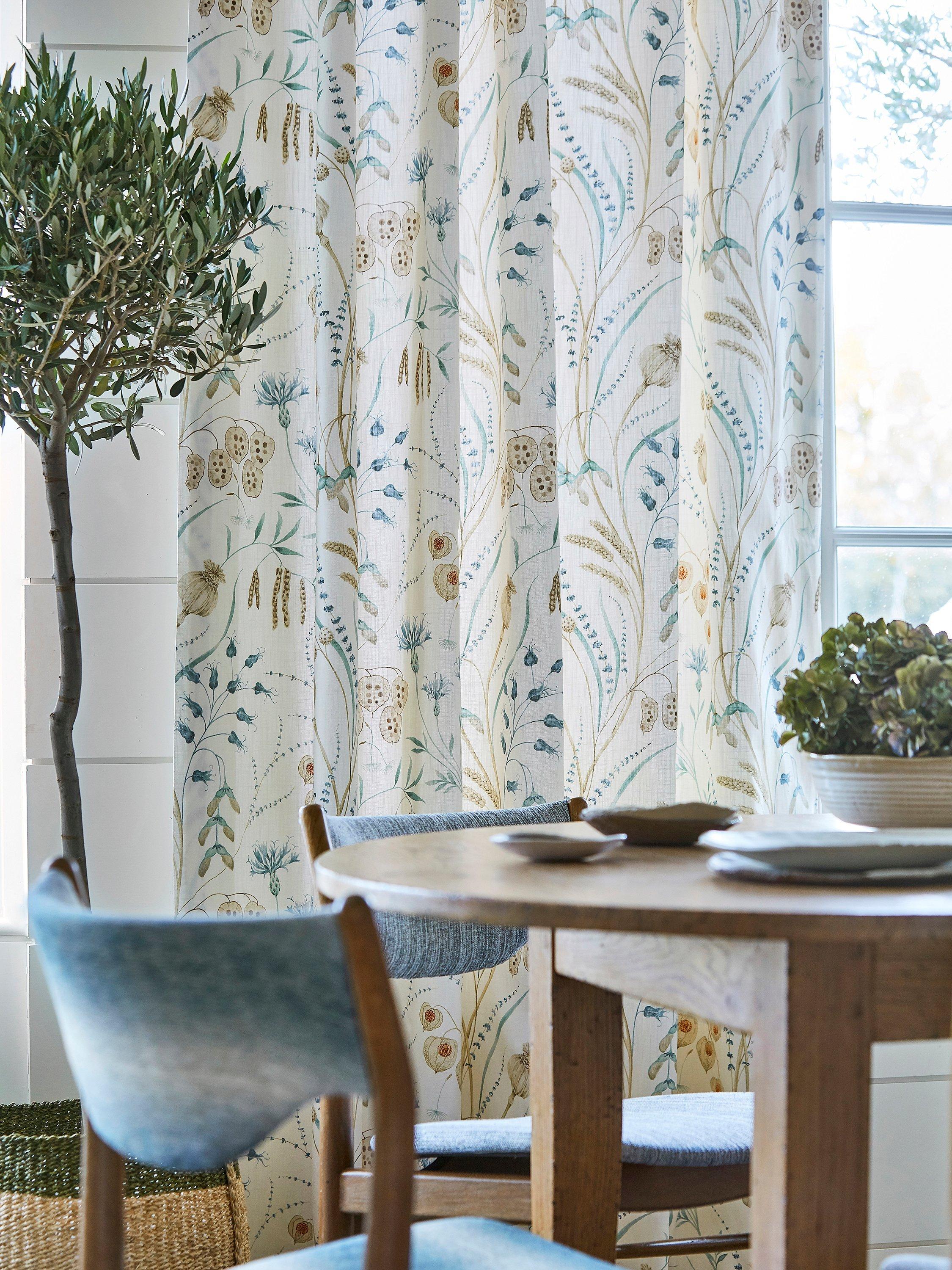 Sanderson Summer Harvest floral furnishing fabric, UK version