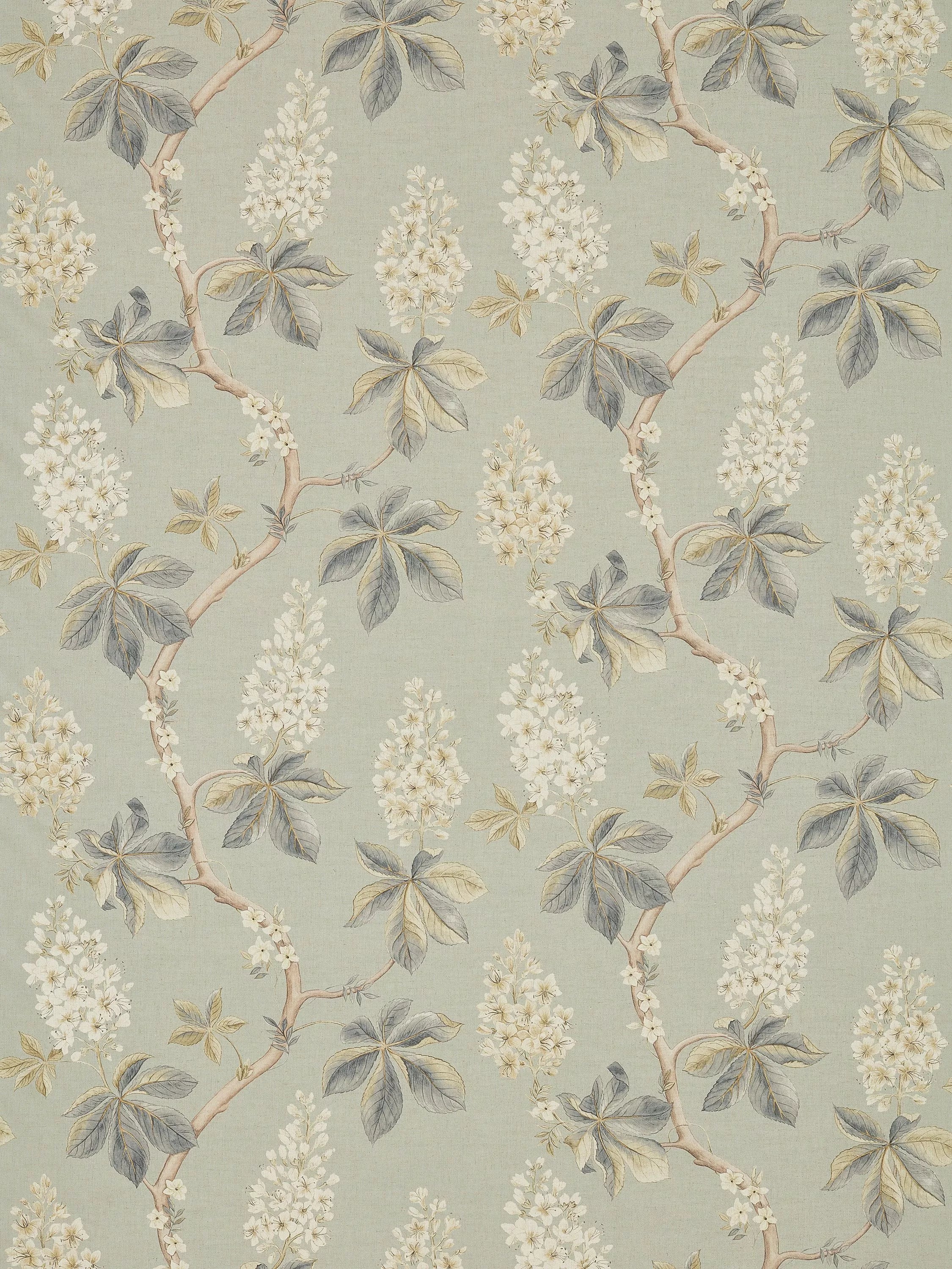 Sanderson chestnut tree furnishing fabric 140cm (British brand)