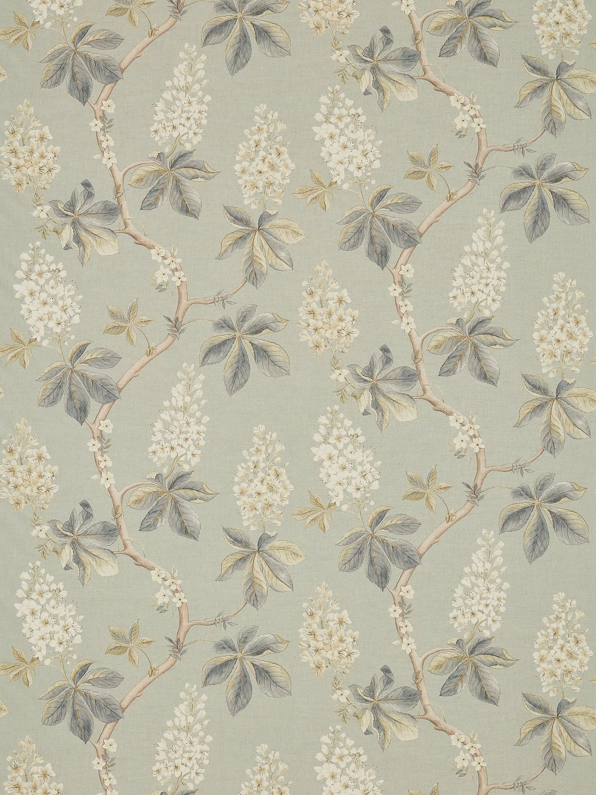 Sanderson chestnut tree furnishing fabric 140cm (British brand)