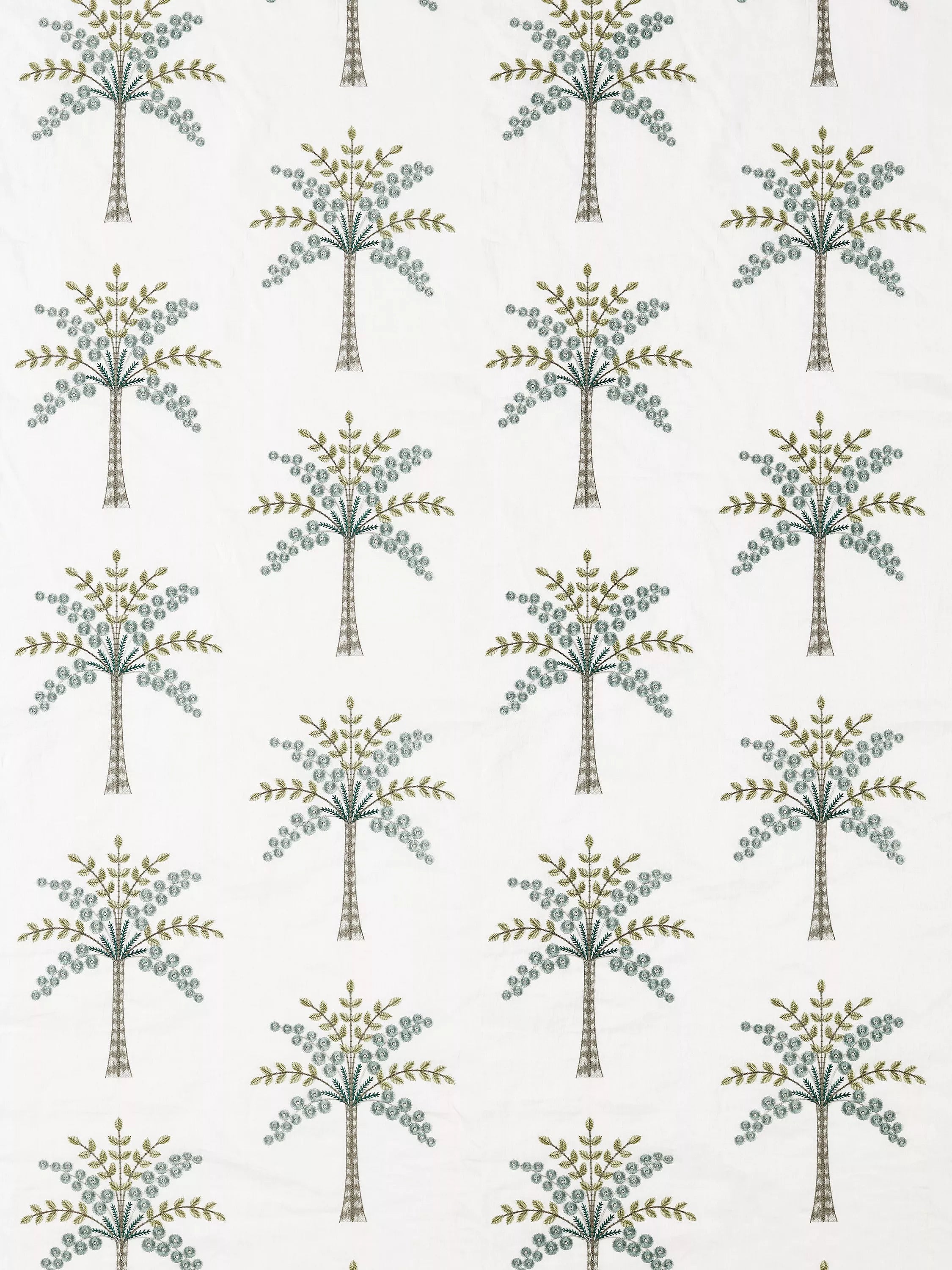 Sanderson Palm Grove furnishing fabric linen blend (British brand)