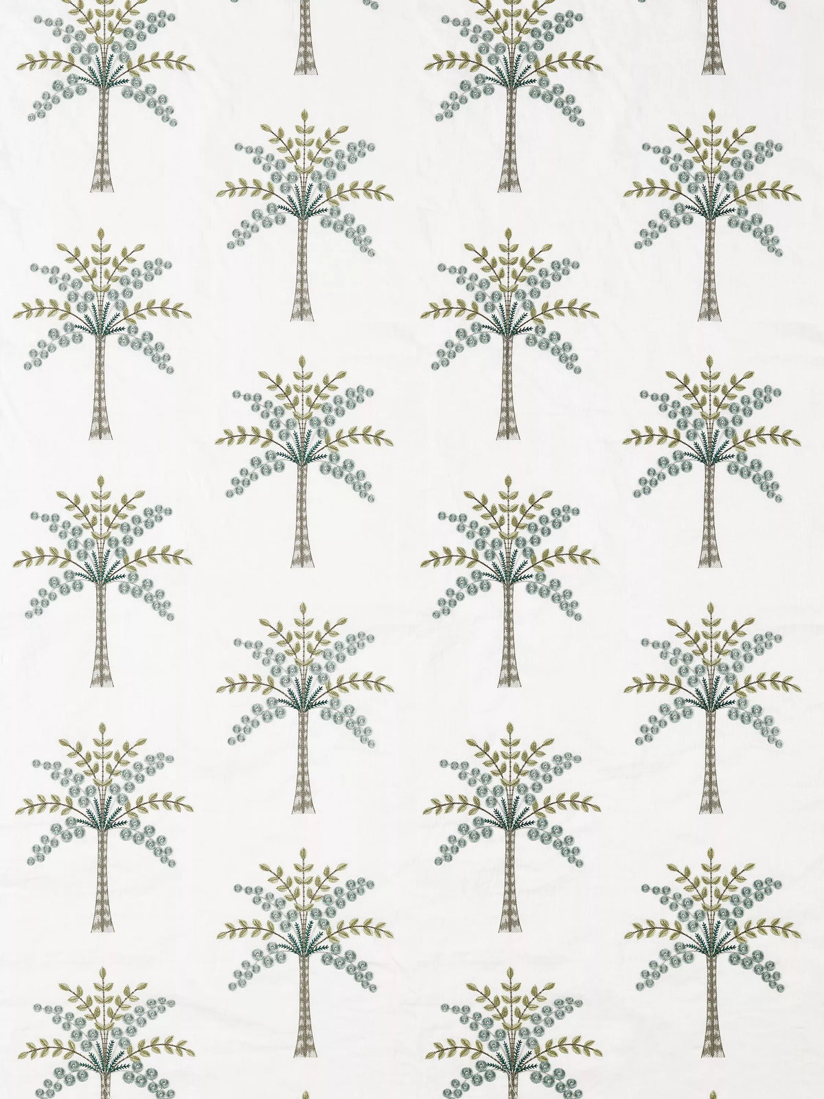 Sanderson Palm Grove furnishing fabric linen blend (British brand)