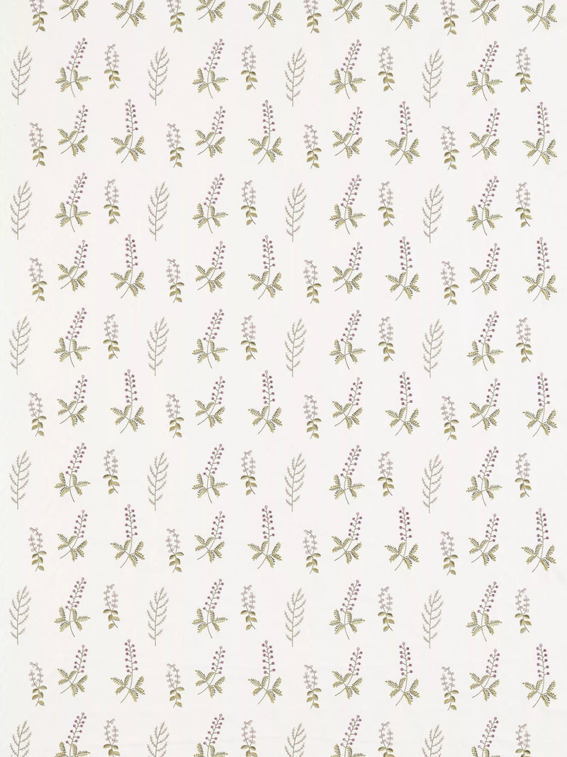 Sanderson Bilberry floral furnishing fabric (British brand)