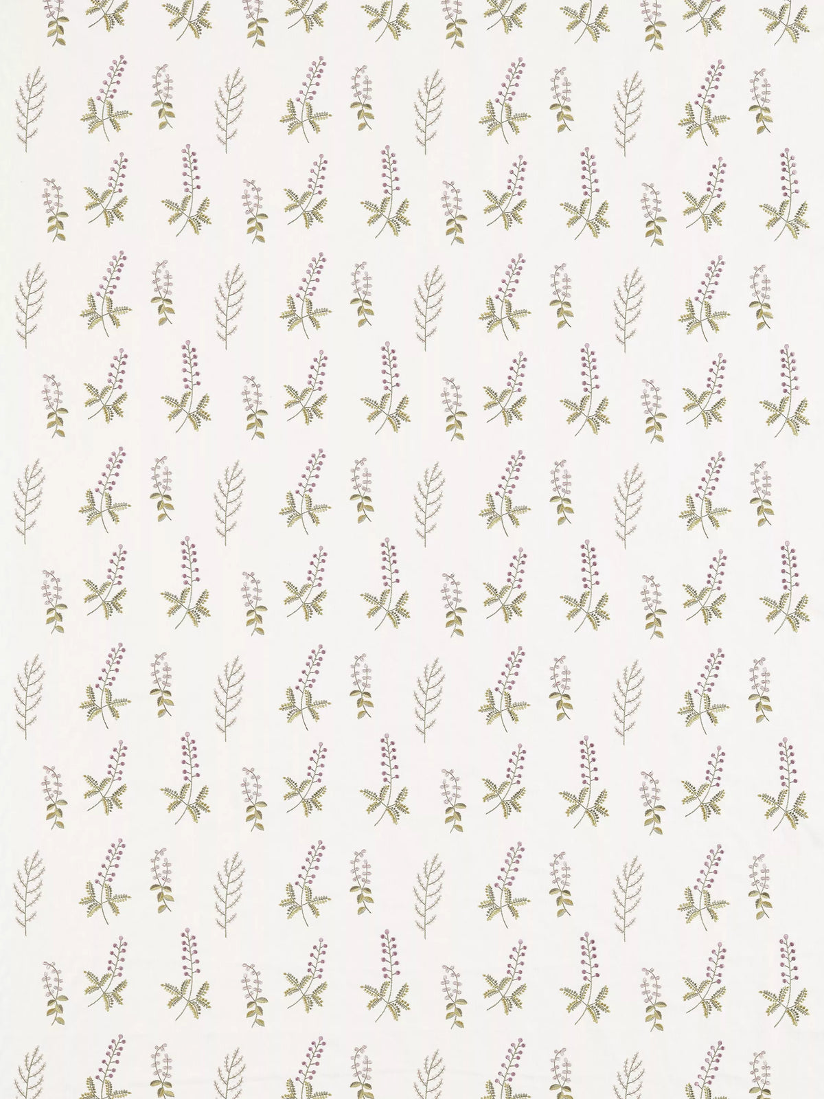 Sanderson Bilberry floral furnishing fabric (British brand)