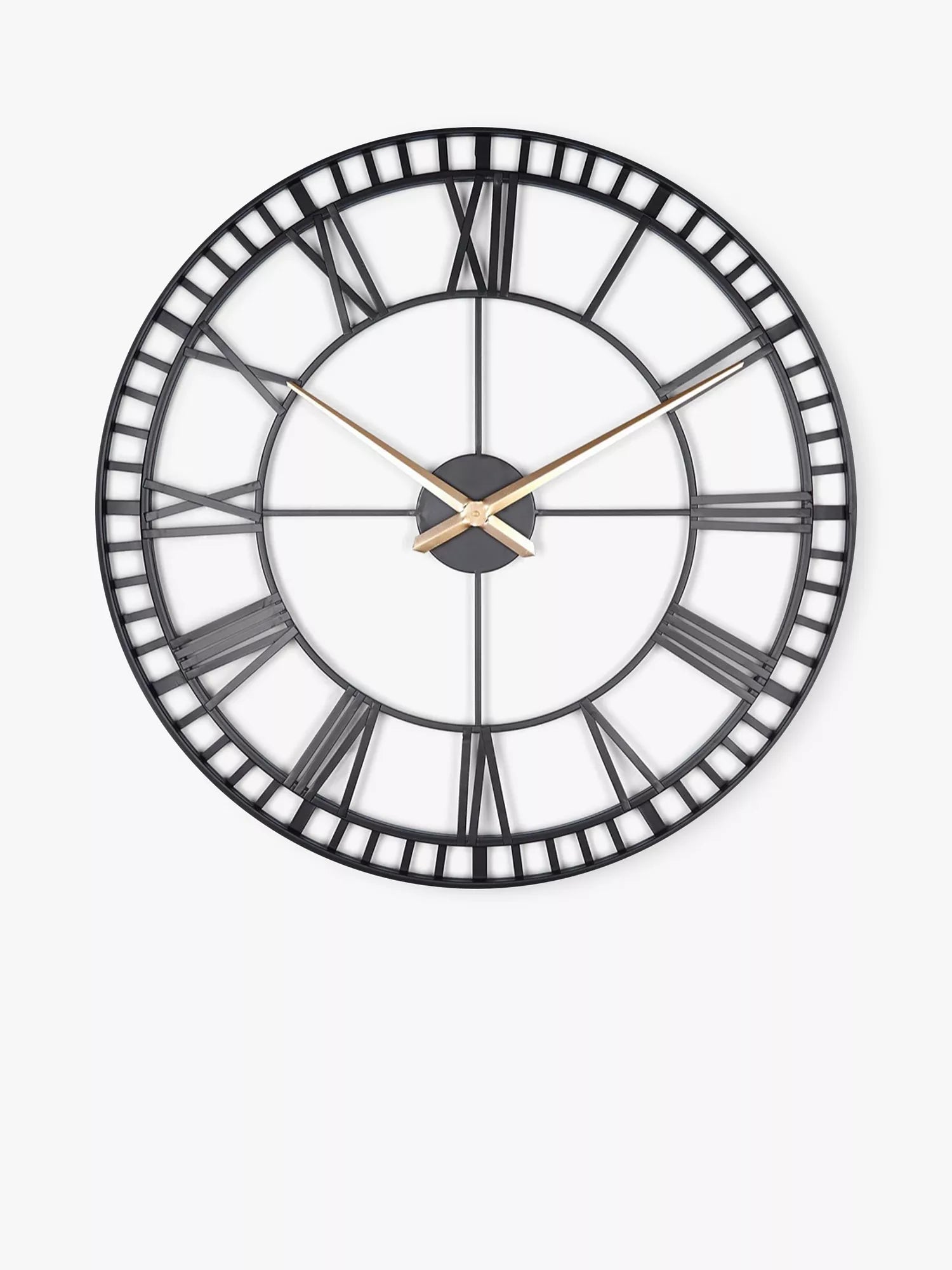 Lascelles skeleton wall clock 80cm - British product
