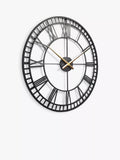 Lascelles skeleton wall clock 80cm - British product