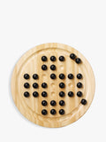 John Lewis wooden solitaire game 33 holes, UK version