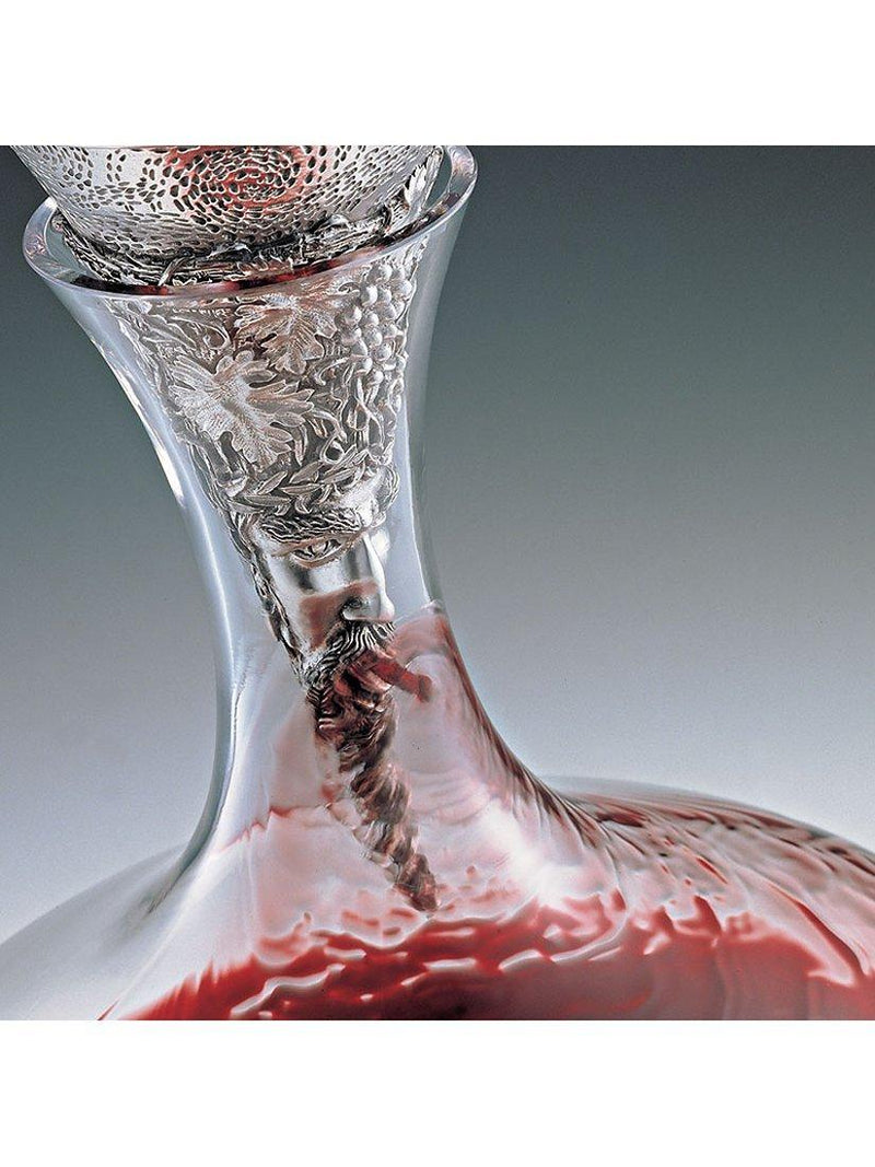 Royal Selangor Bacchus wine funnel, imported from the UK