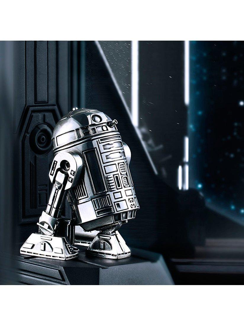 Royal Selangor R2-D2 pewter porcelain bookend (British brand)