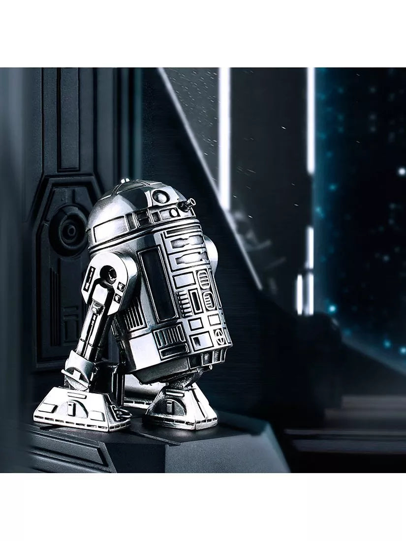 Royal Selangor R2-D2 pewter porcelain bookend (British brand)