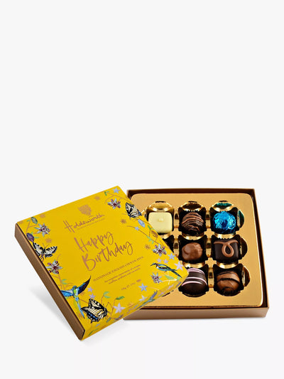 John Lewis Assorted Chocolate Birthday Box mit Trüffeln und Pralinen, 110g - Online bei McGrocer kaufen