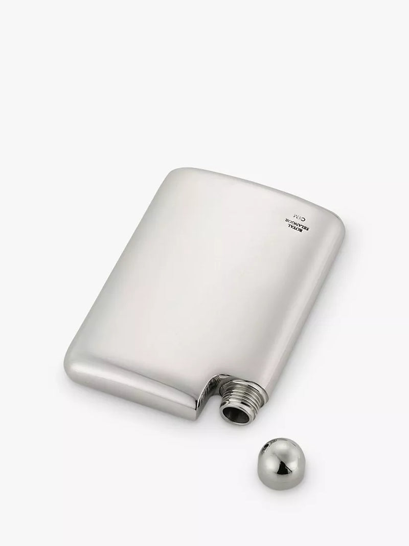 Royal Selangor Erik Magnussen pewter hip flask, UK version