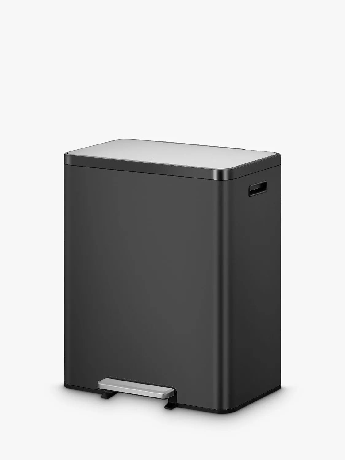 EKO Ecocasa black recycling pedal bin 60L - British product