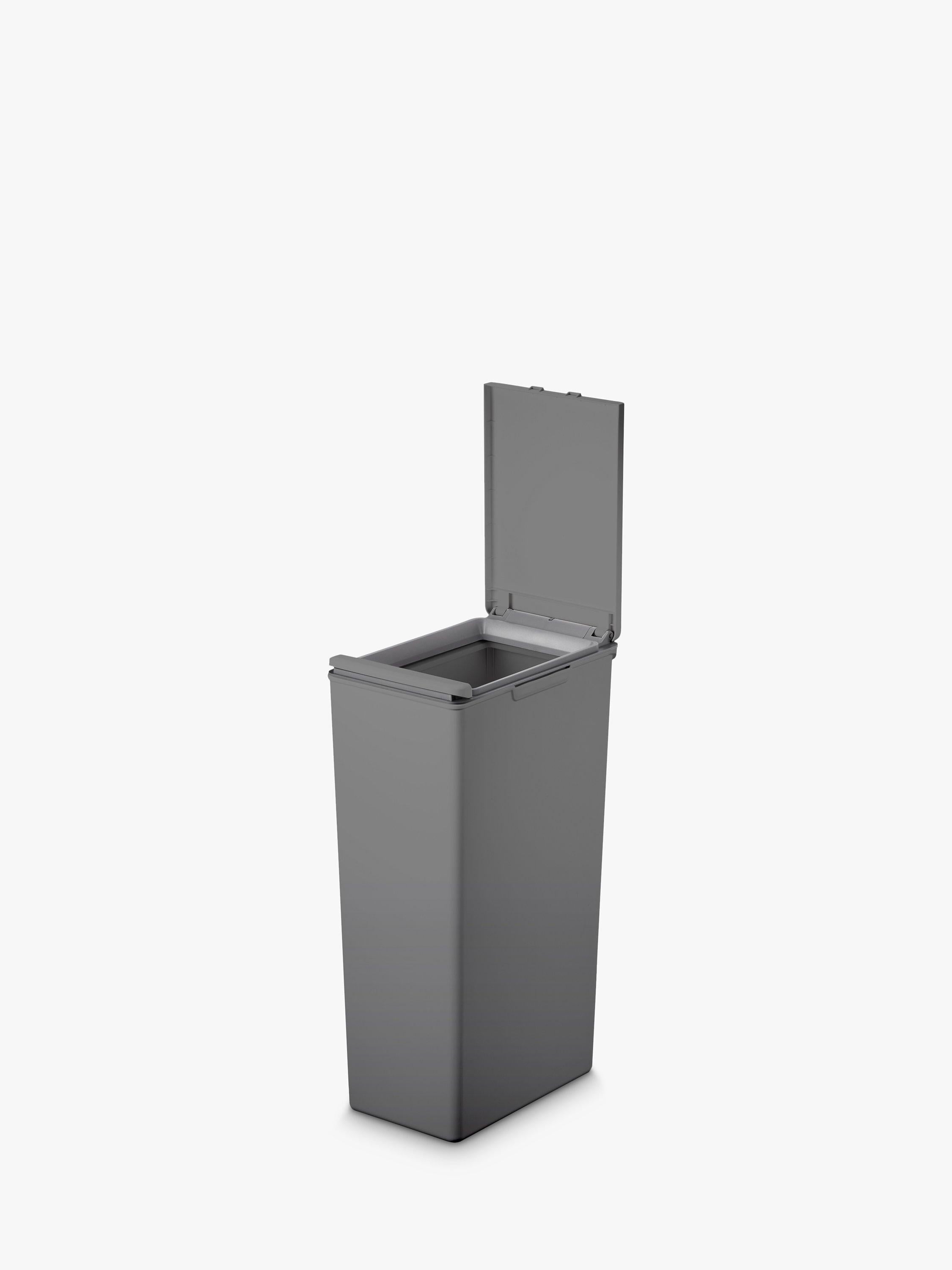 EKO Morandi Grey Touch Bin 40L - British product