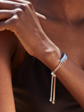 Monica Vinader Linear Rope Chain bracelet 22.8cm (British brand)