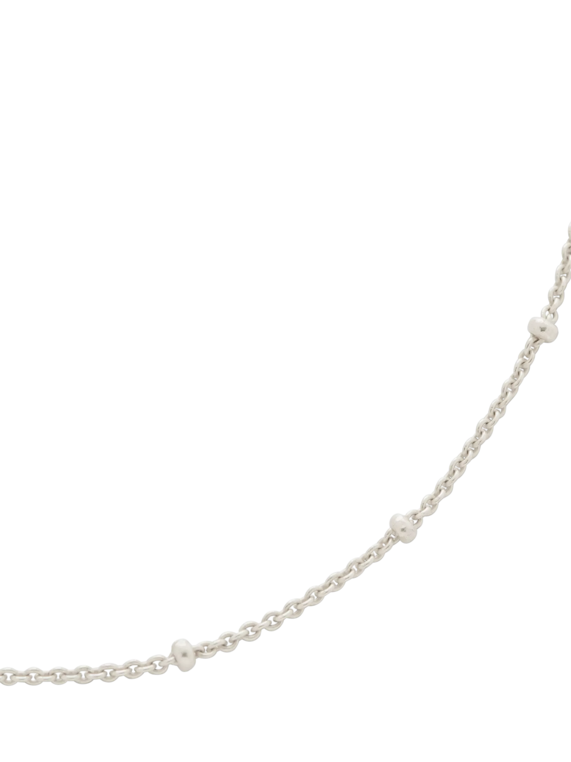 Monica Vinader Fine Beaded Chain Necklace 40-45cm
