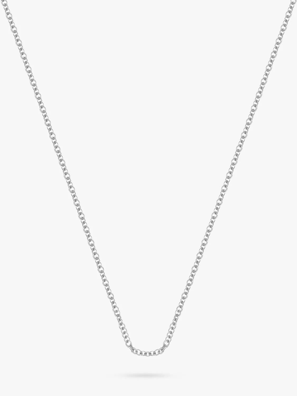 Monica Vinader Long Fine Chain Necklace