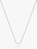 Monica Vinader Long Fine Chain Necklace