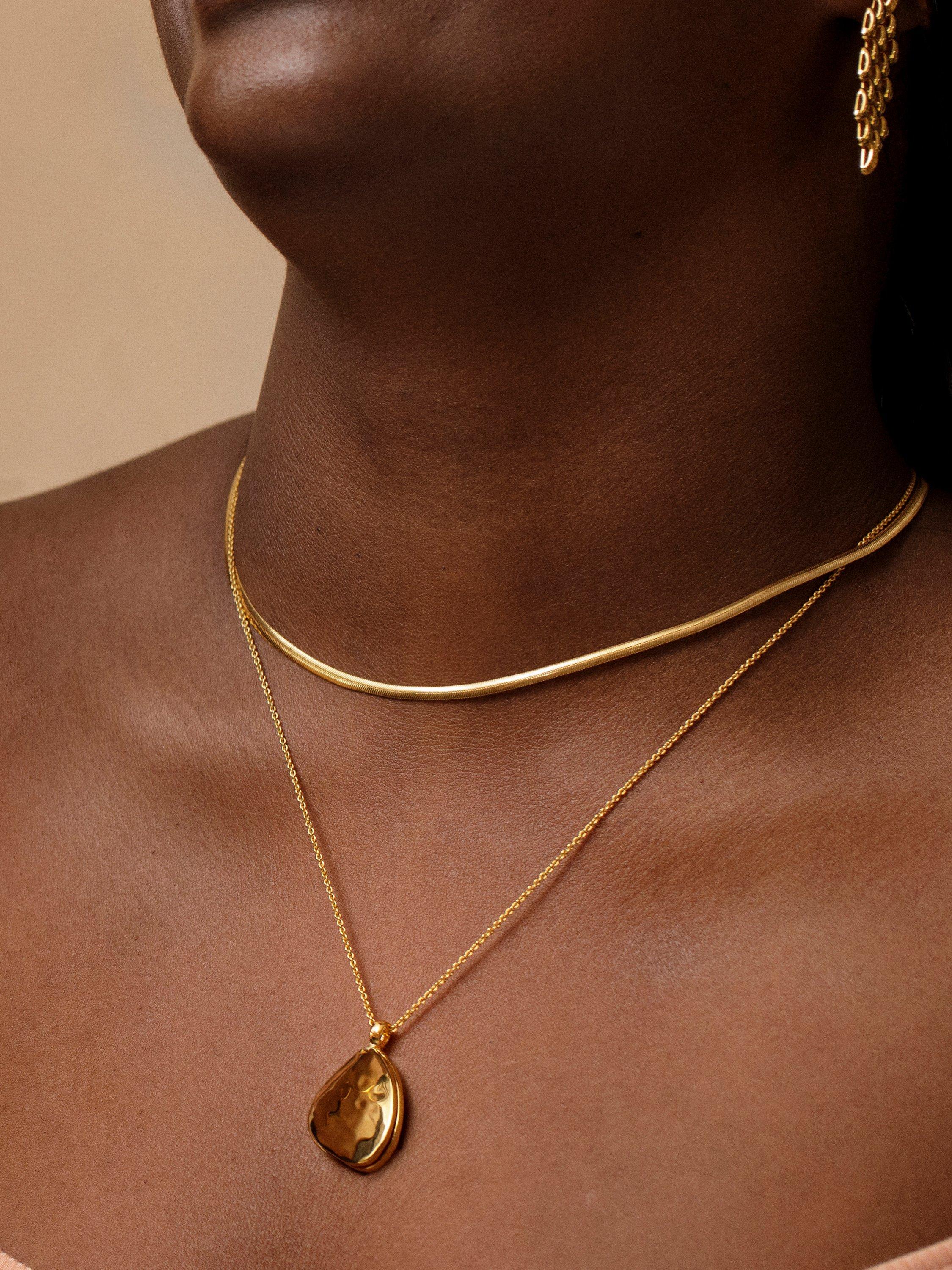 Monica Vinader Long Fine Chain Necklace 61cm, UK version