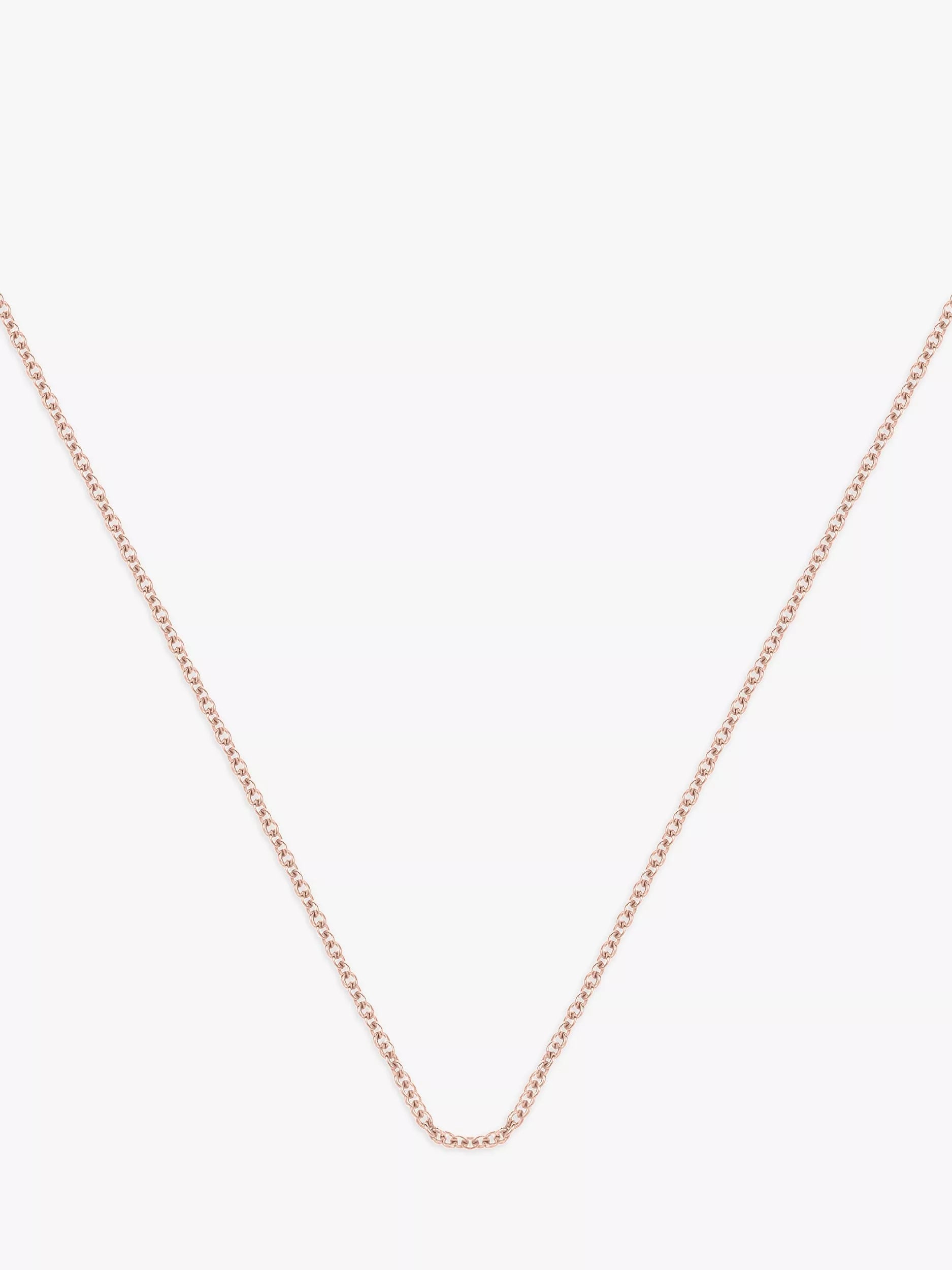 Monica Vinader Short Fine Chain Necklace