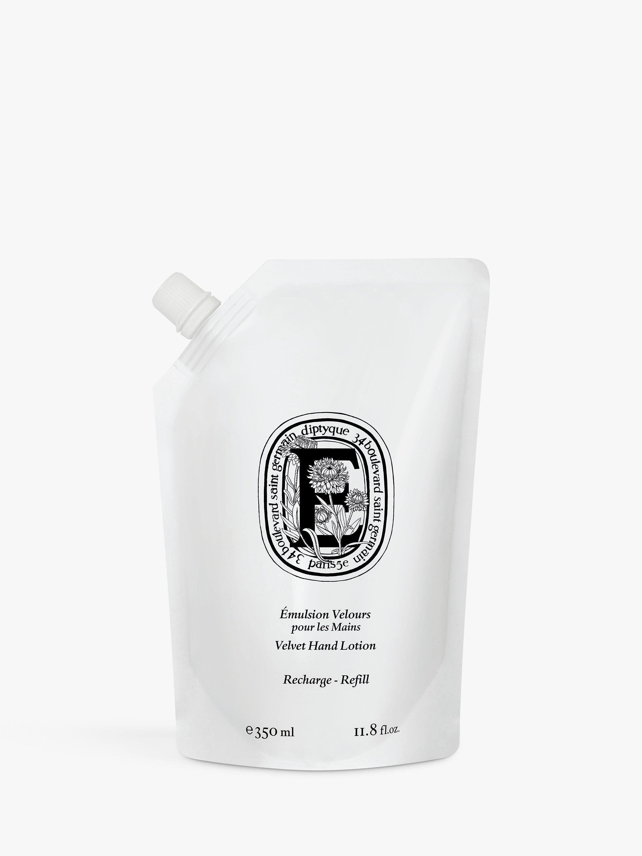Diptyque velvet hand lotion refill 350ml - British product