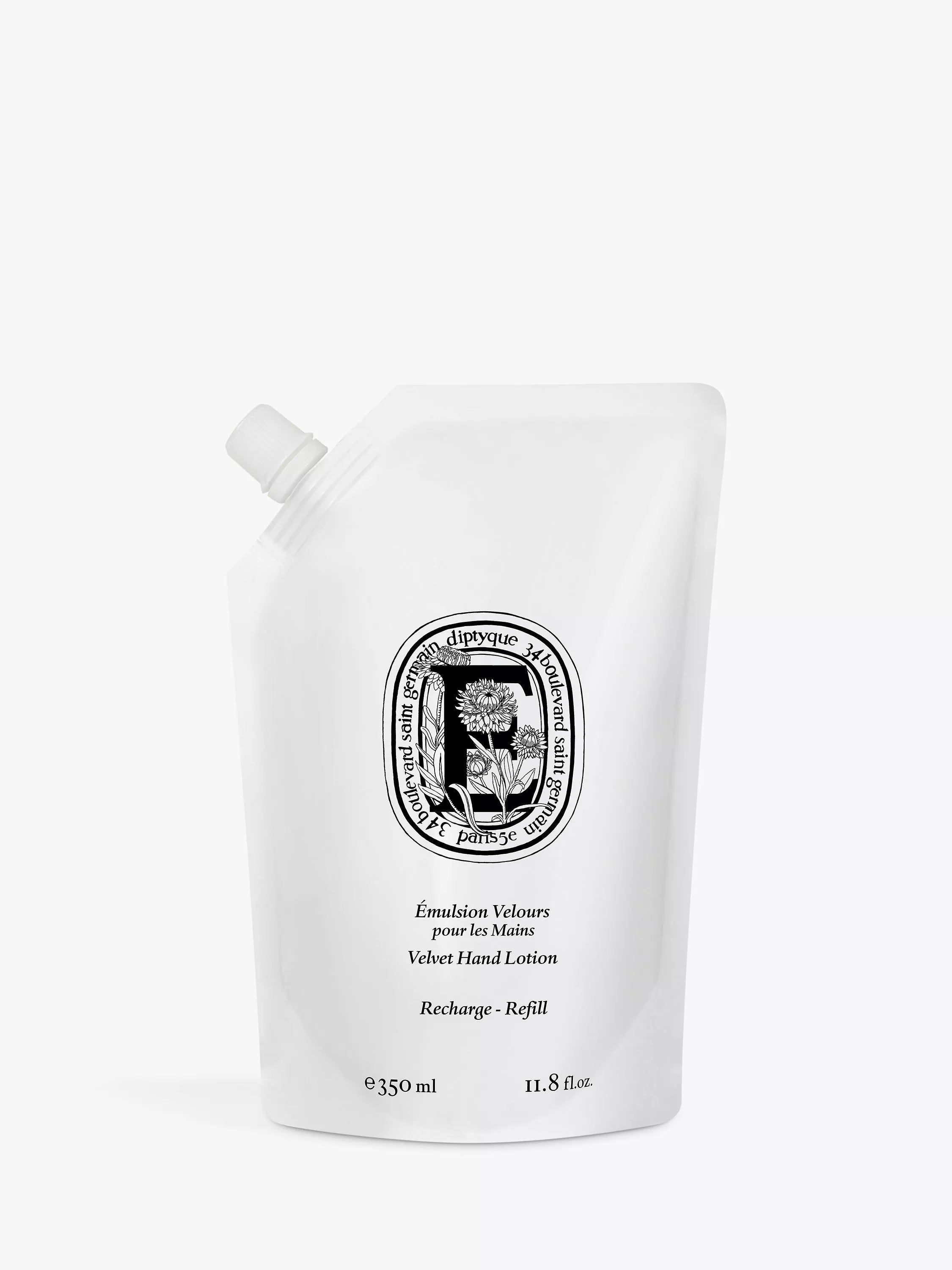 Diptyque velvet hand lotion refill 350ml - British product