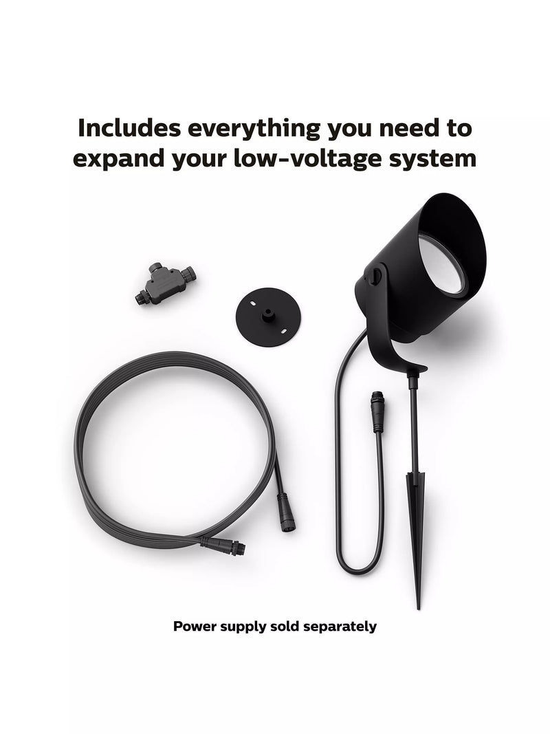 Philips Hue Lily XL smart outdoor spotlight extension 19cm - British brand